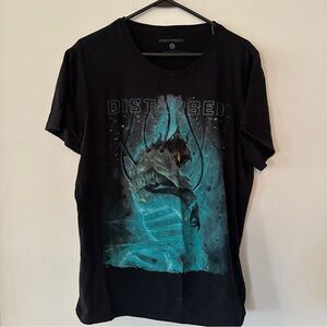 Men’s Disturbed Evolution Tour 2019 Concert Graphic T-Shirt (binL)